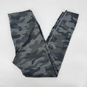 NOBULL Women's Leggings Medium Gray Camo Compression Workout Tights